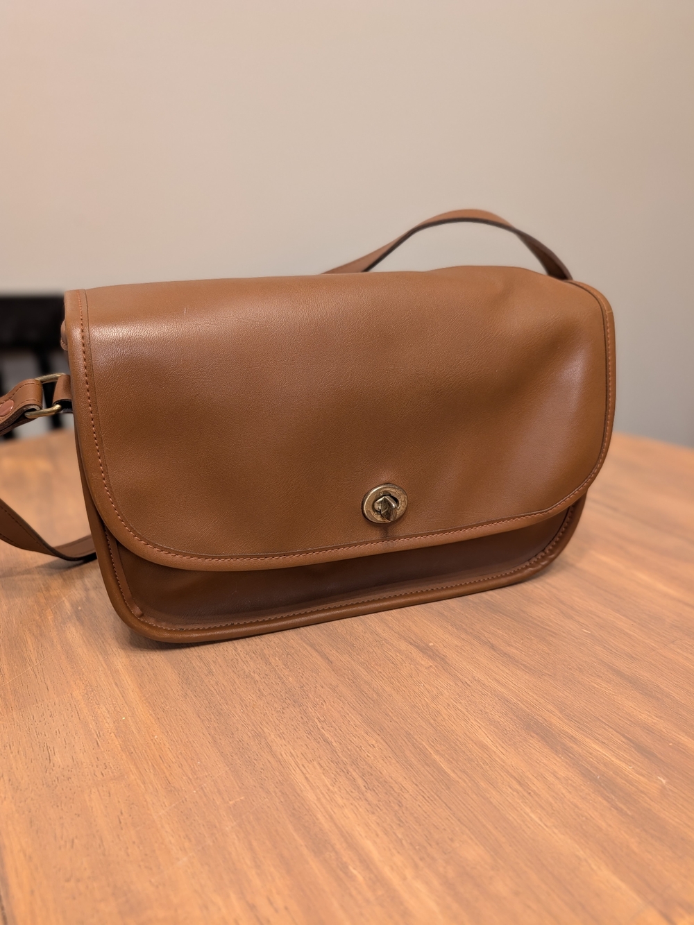 90's Leather Crossbody Bag